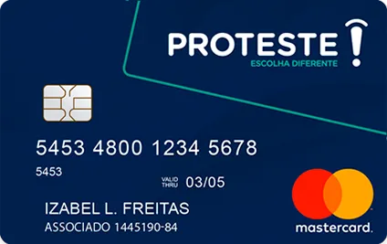 Cartão de Crédito Proteste